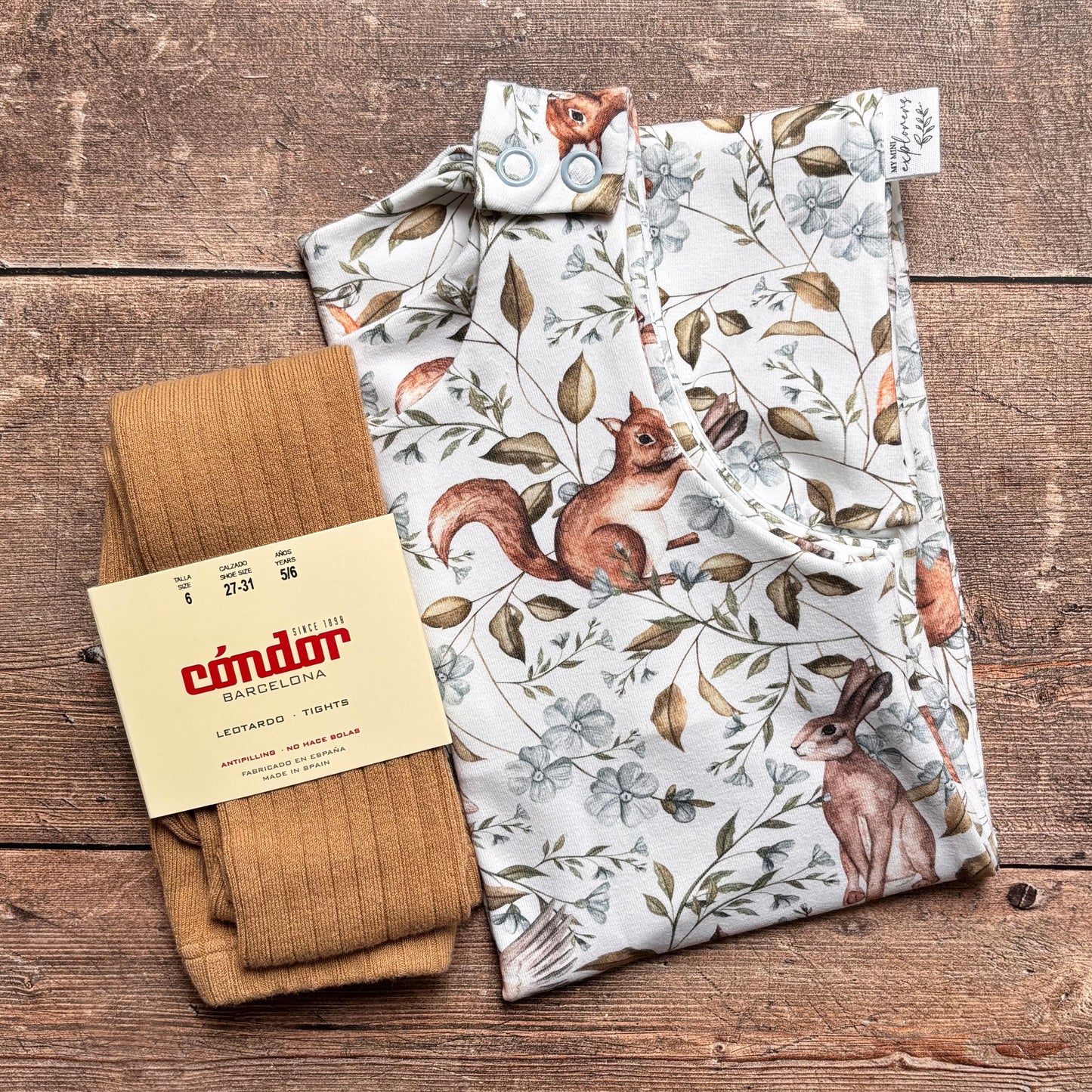 Woodland Companions Child & Baby Full Length Romper