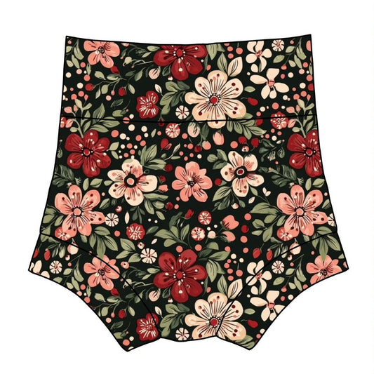 Christmas Floral Child & Baby Yoga Bloomers