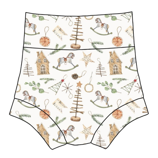 Scandi Christmas Child & Baby Yoga Bloomers