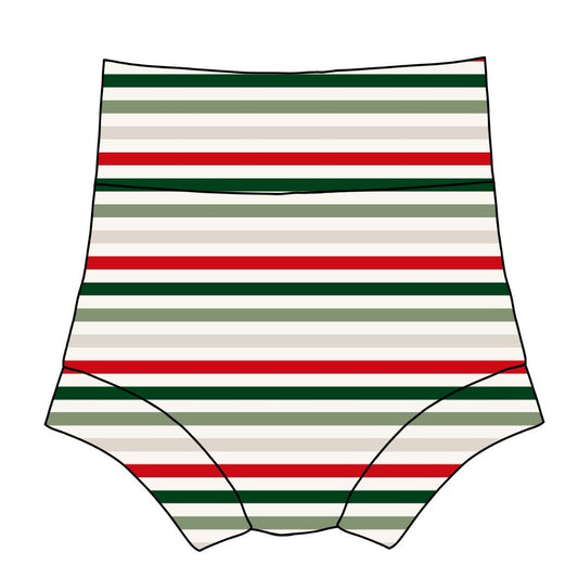 Christmas Stripes Child & Baby Yoga Bloomers