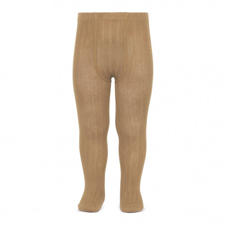 Cóndor Cotton Rib Tights - CAMEL 326