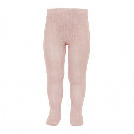 Cóndor Cotton Rib Tights - OLD ROSE 544