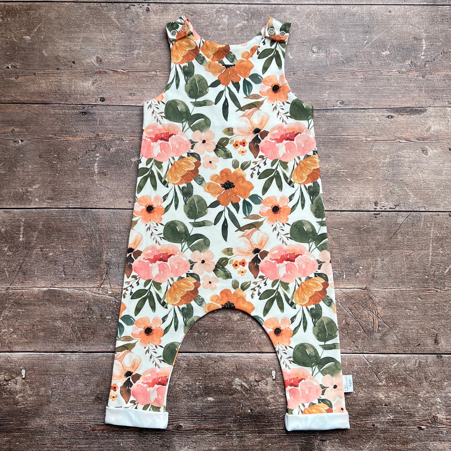 Vintage Blooms Romper