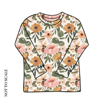 Load image into Gallery viewer, Organic Vintage Blooms Long Sleeve T-Shirt
