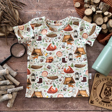 Load image into Gallery viewer, Organic Woodland Campers T-Shirt
