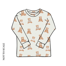 Load image into Gallery viewer, Organic Teddy Bears Long Sleeve T-Shirt
