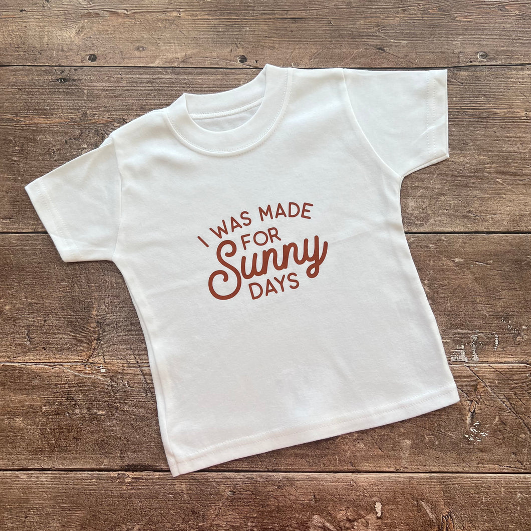 Made for sunny days T-Shirt 6-12m