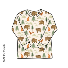 Load image into Gallery viewer, Organic Forest Friends Long Sleeve T-Shirt
