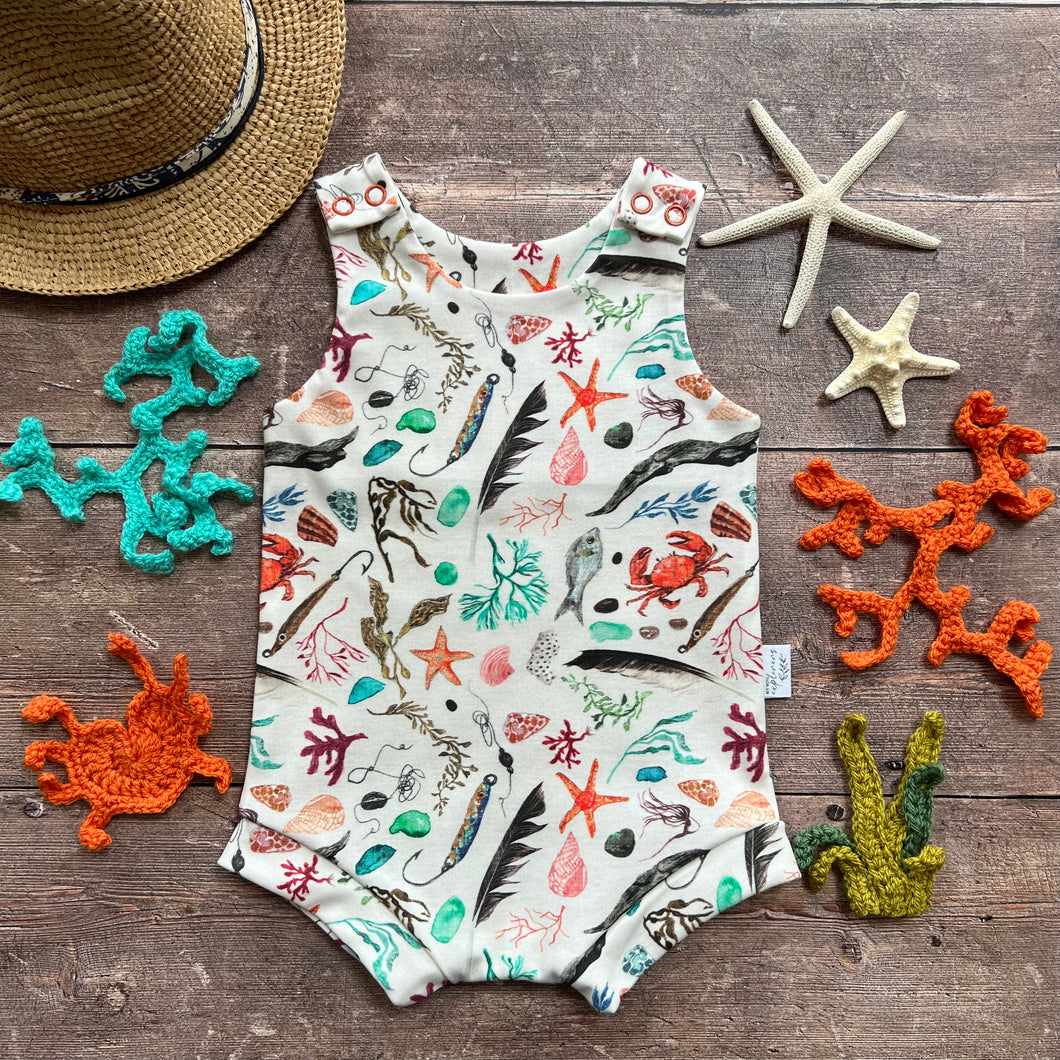 Beachcomber Bloomer Romper 3-6m