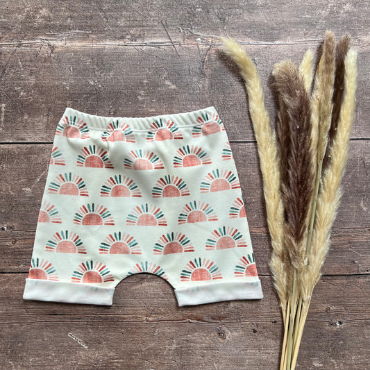 Sun Rays Rolled Shorts 9-12m