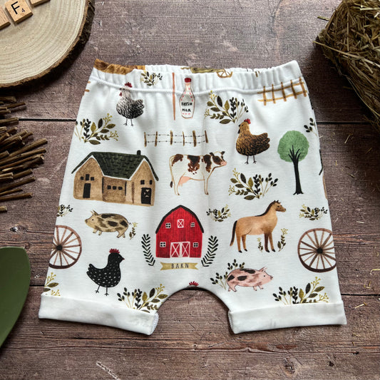Farm Rolled Shorts 9-12m