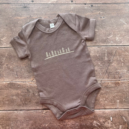 Trees bodysuit 0-3m