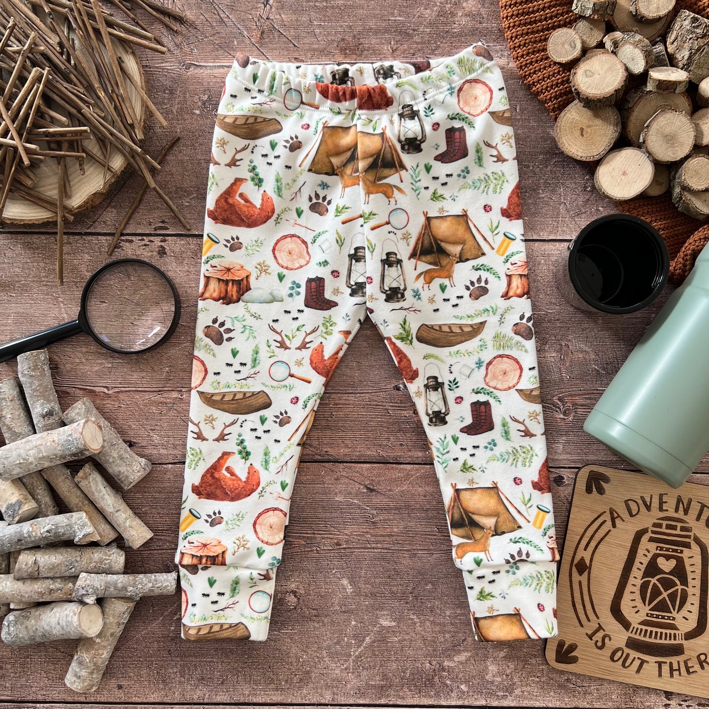 Woodland Campers Leggings 6-9m
