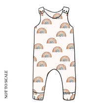 Load image into Gallery viewer, Organic Rainbows Romper
