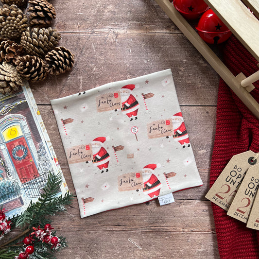 Letters to Santa Snood 1-4 years (ruby inside)