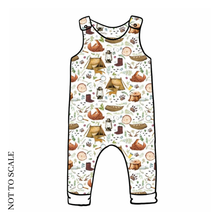 Load image into Gallery viewer, Organic Woodland Campers Romper
