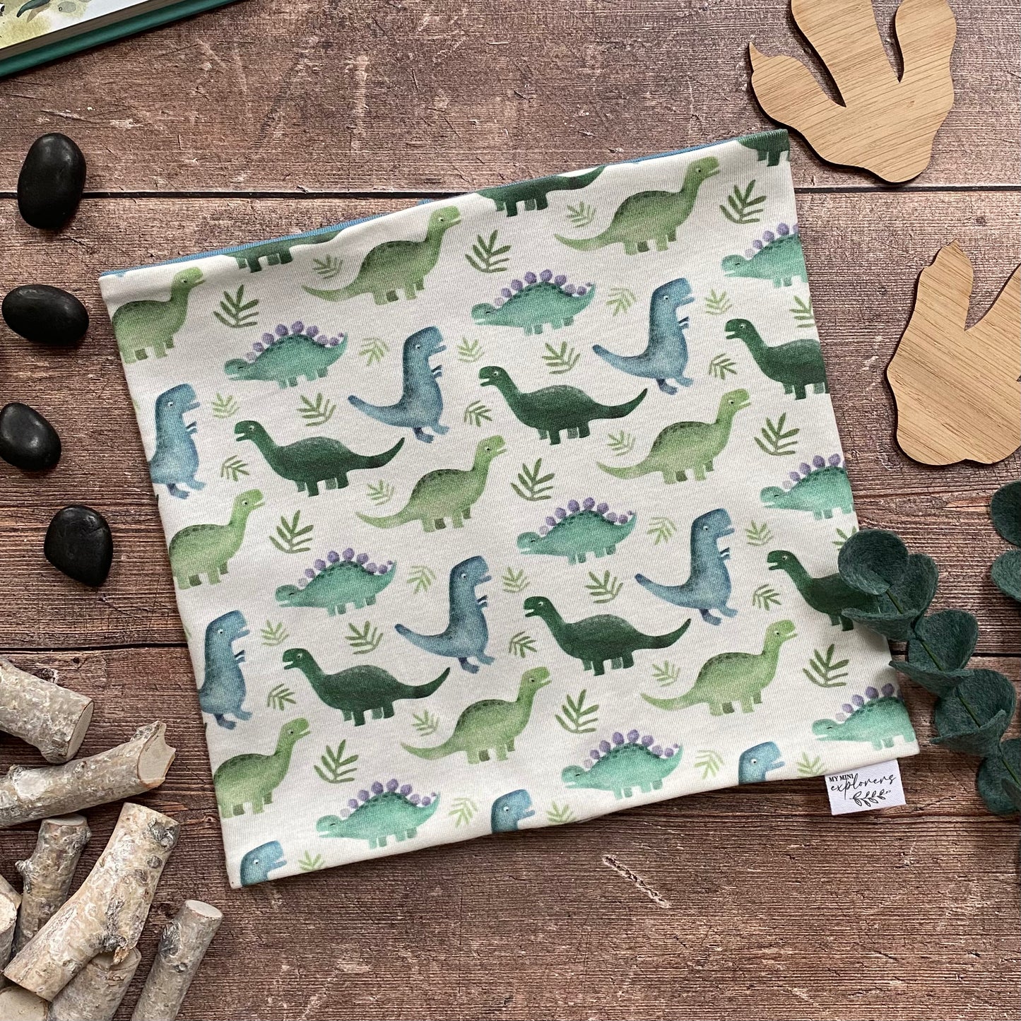 Blue Dinos Snood